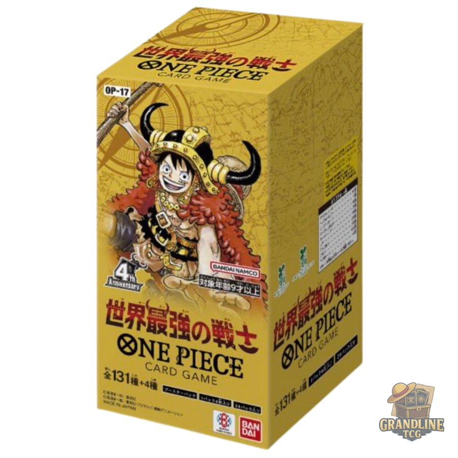 One Piece OP17 The World's Strongest Warriors Case (12x) JP Vorbestellung - GrandLineTCG