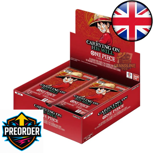 One Piece OP13 Carrying on his Will - Display [EN] PREORDER