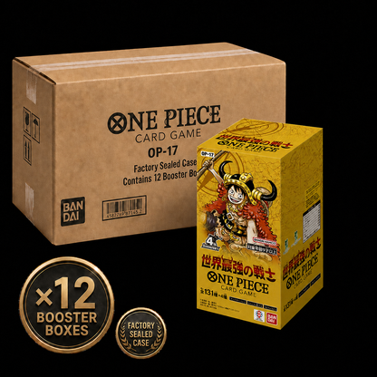 One Piece OP17 The World's Strongest Warriors - Case(12x)[JP] PREORDER Vorbestellung