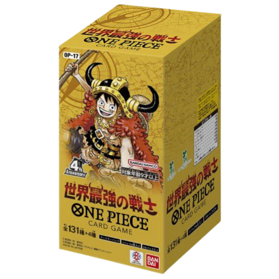 One Piece OP17 The World's Strongest Warriors - Case(12x)[JP] PREORDER Vorbestellung