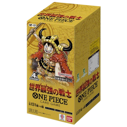 One Piece OP17 The World's Strongest Warriors - Case(12x)[JP] PREORDER Vorbestellung
