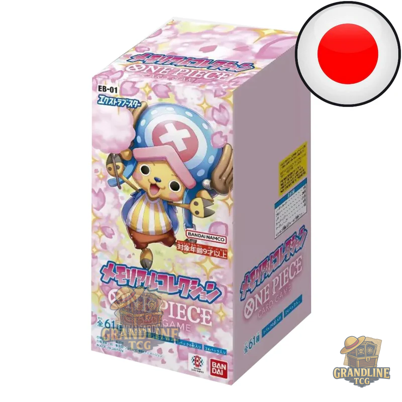 One Piece EB01 Memorial Collection - Display [JP] - GrandLineTCG