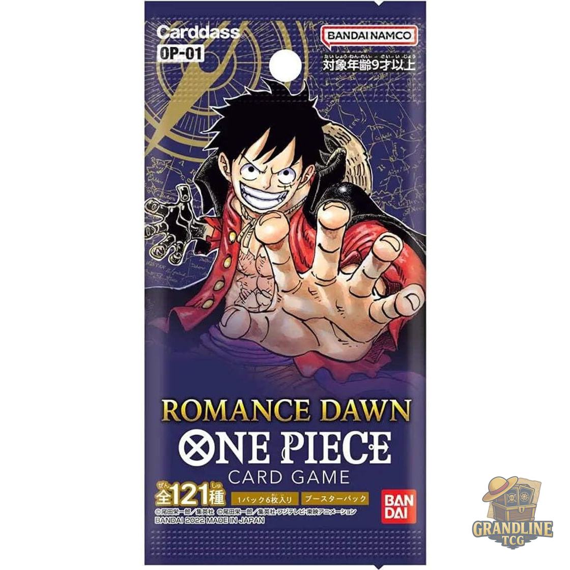 One Piece OP01 Romance Dawn Booster JP - GrandLineTCG