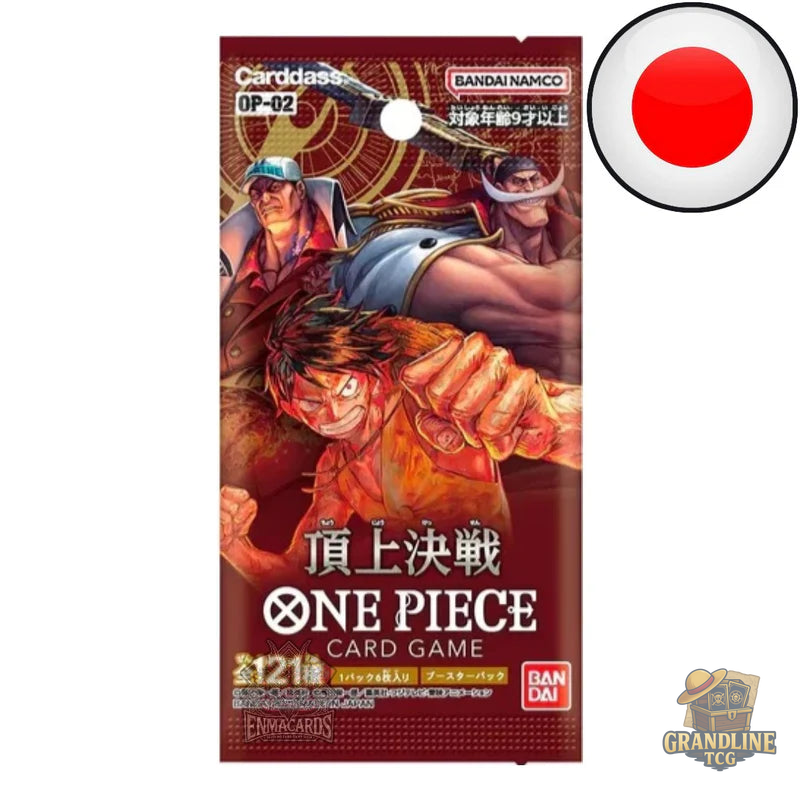 One Piece OP02 Paramount War - Booster (JP) - GrandLineTCG