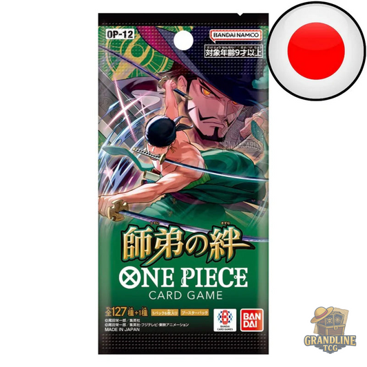 One Piece OP12 Bond Between Master and Disciple - Booster (JP) - GrandLineTCG