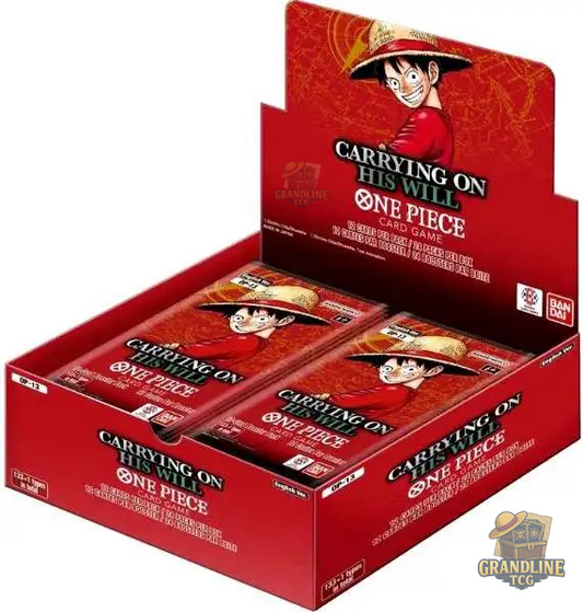 One Piece OP13 Carrying on his Will - Display [EN] - GrandLineTCG