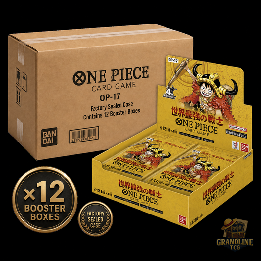 One Piece OP17 The World's Strongest Warriors - Case(12x)[EN] PREORDER Vorbestellung - GrandLineTCG