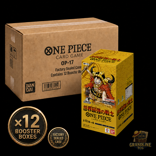 One Piece OP17 The World's Strongest Warriors - Case(12x)[JP] PREORDER Vorbestellung - GrandLineTCG