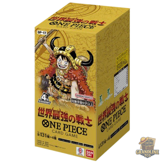 One Piece OP17 The World's Strongest Warriors Case (12x) JP Vorbestellung - GrandLineTCG
