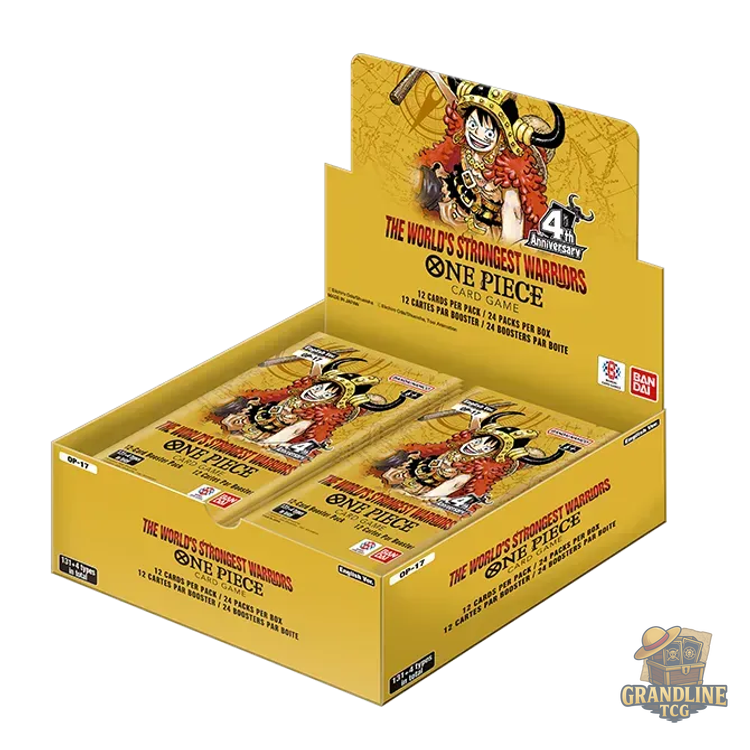 One Piece OP17 The World's Strongest Warriors Display EN - GrandLineTCG