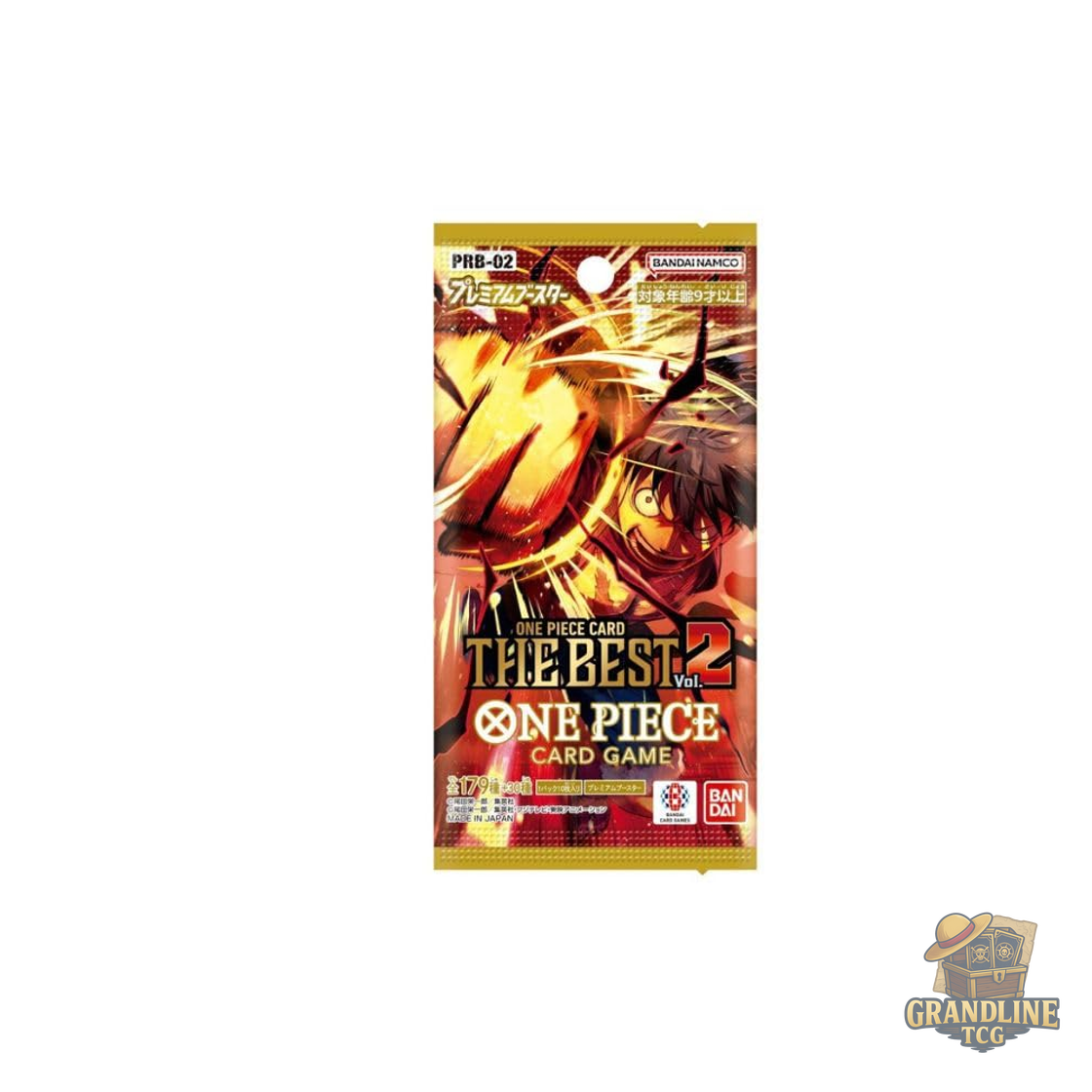 One Piece PRB02 The Best Vol.2 Booster JP - GrandLineTCG